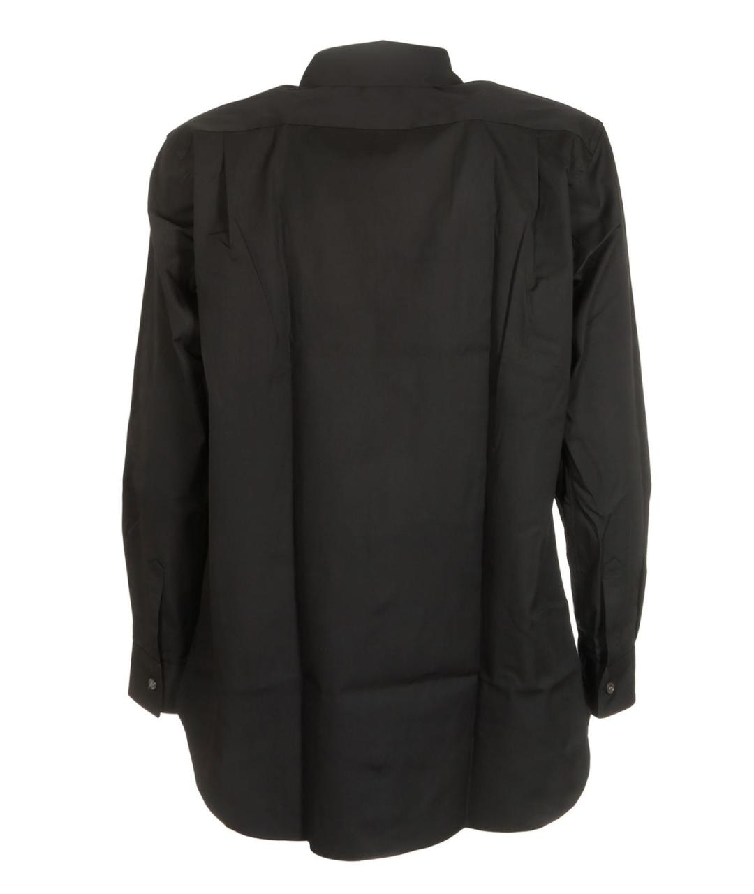 COMME DES GARÇONS SHIRT Черная хлопковая классическая рубашка, фото 2