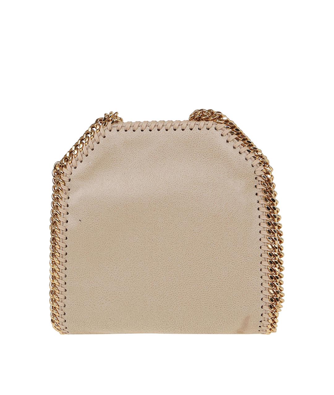 STELLA MCCARTNEY Бежевая сумка тоут из искусственной кожи, фото 1