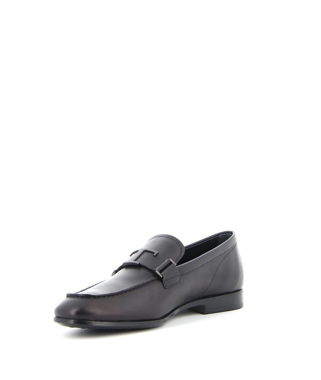 TOD'S Черные кожаные лоферы, фото 3