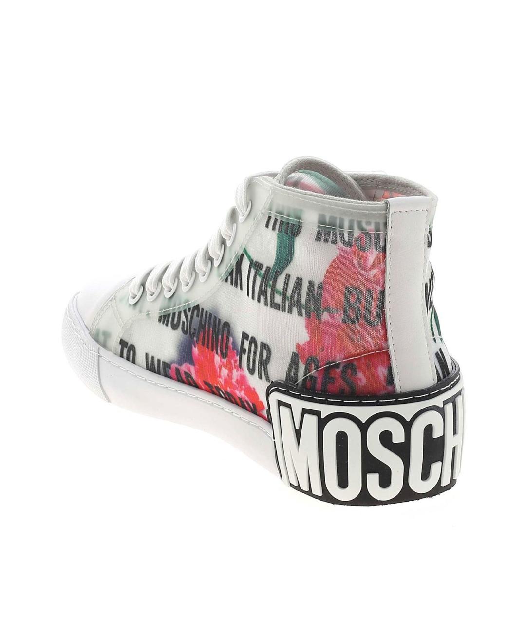 MOSCHINO Мульти кеды, фото 3