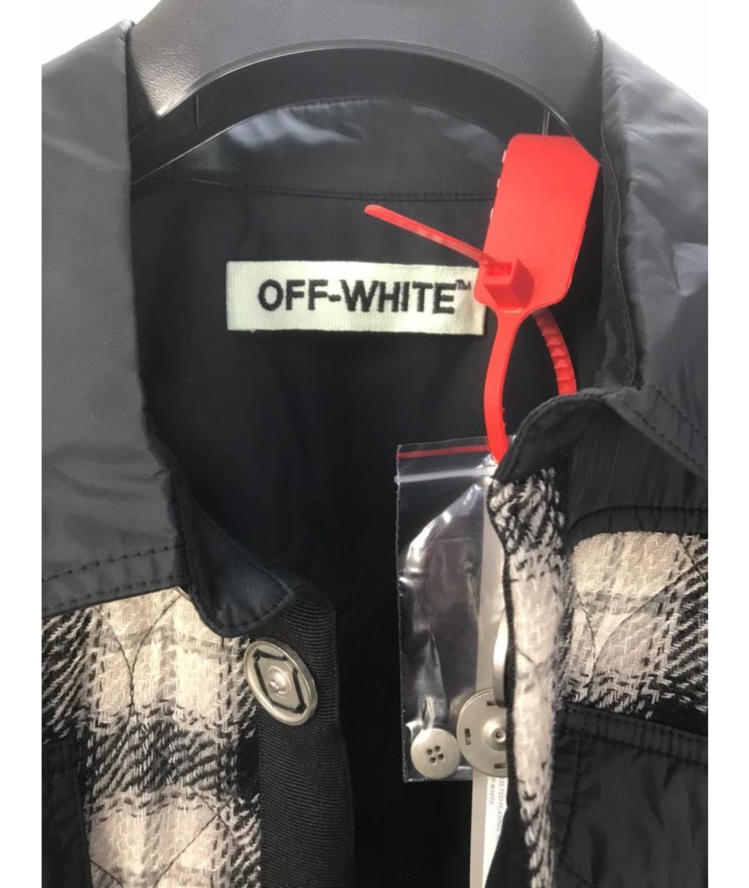 OFF-WHITE Черная куртка, фото 5