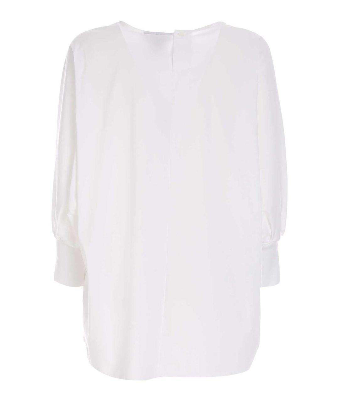 DKNY Белая полиэстеровая блузы, фото 2