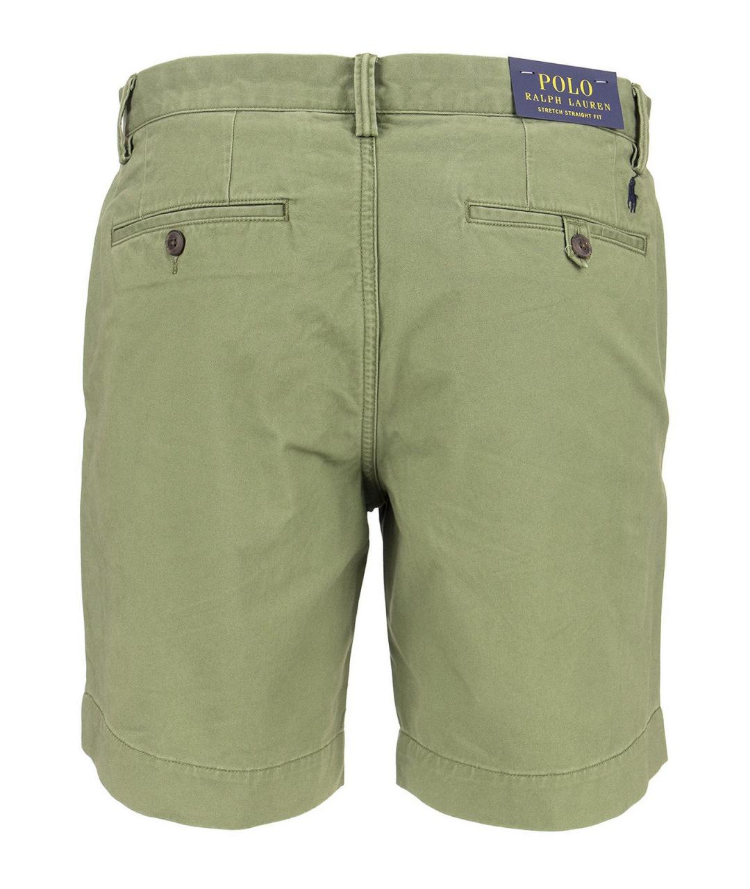 RALPH LAUREN Зеленые хлопковые шорты, фото 2