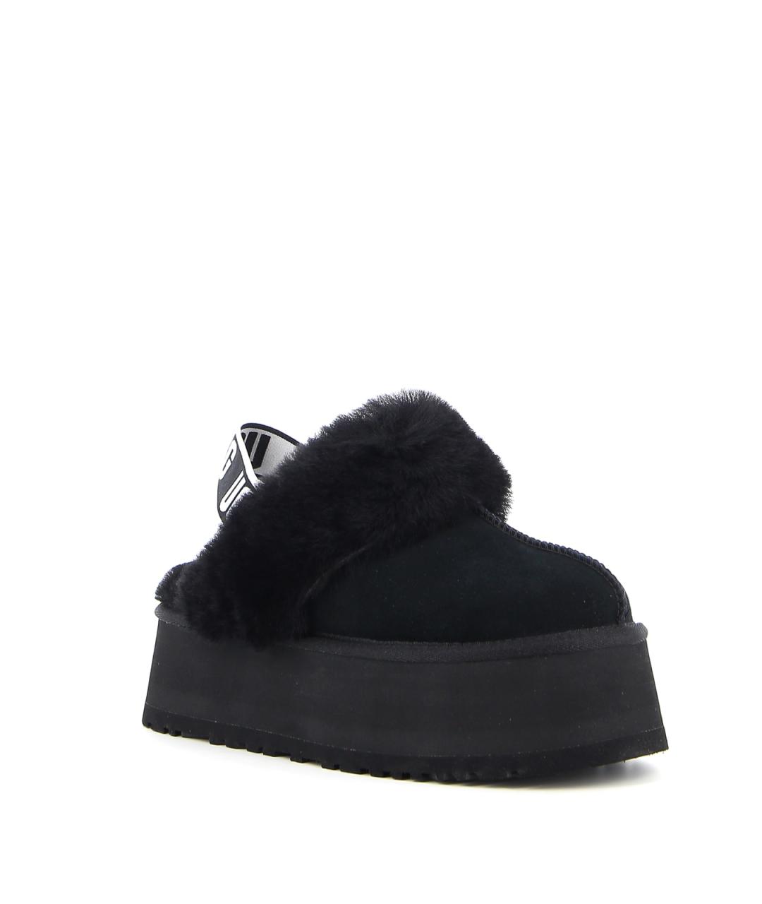 UGG Черные нубуковые мюли, фото 2