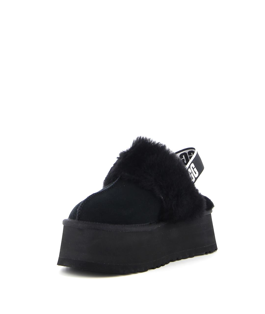 UGG Черные нубуковые мюли, фото 3
