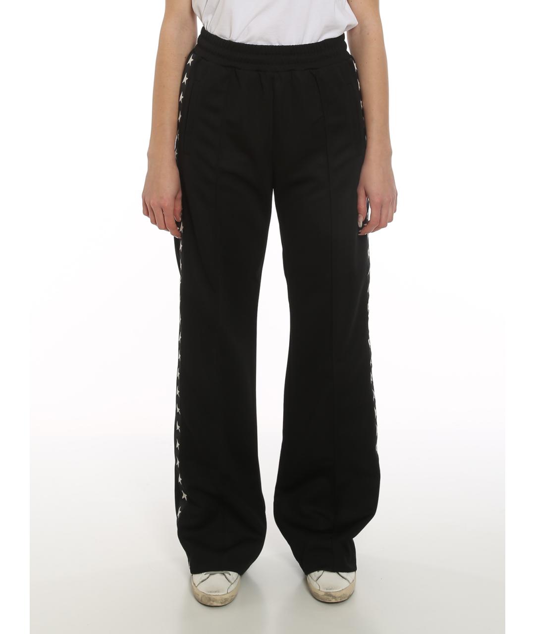 GOLDEN GOOSE Черные полиэстеровые спортивные брюки и шорты, фото 3