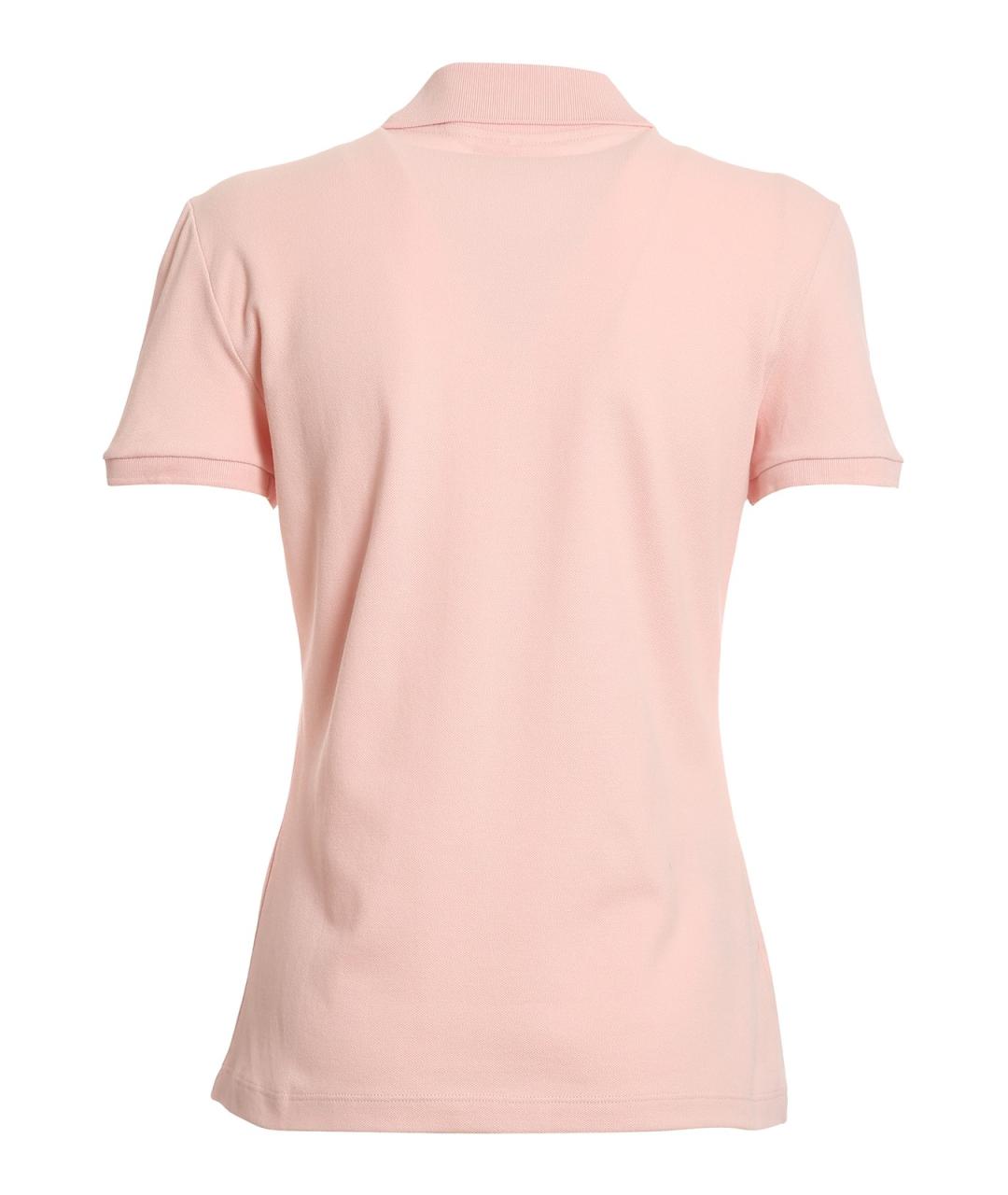 LACOSTE Розовая хлопковая футболка, фото 2