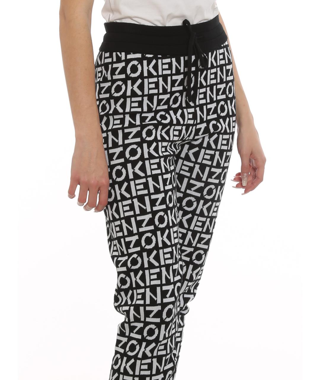 KENZO Черные хлопковые спортивные брюки и шорты, фото 5