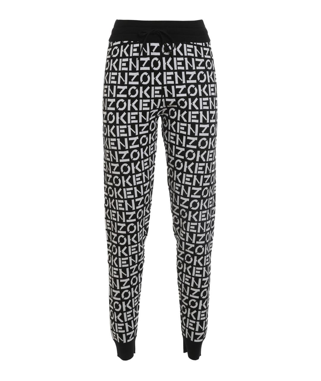 KENZO Черные хлопковые спортивные брюки и шорты, фото 1