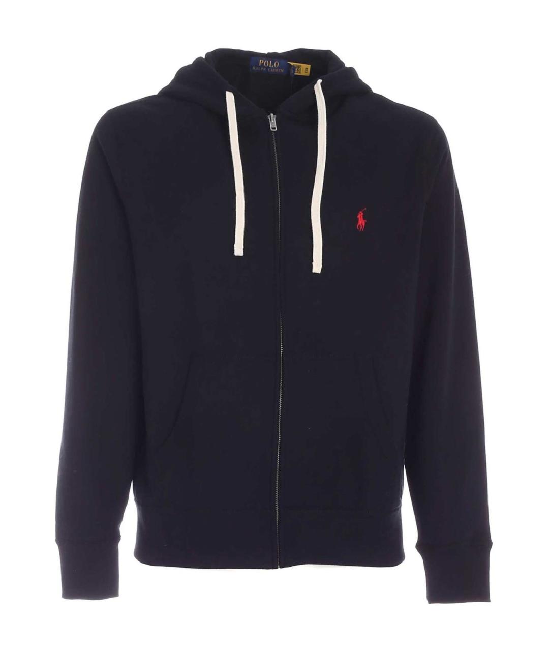 POLO RALPH LAUREN Черный полиэстеровый джемпер / свитер, фото 1