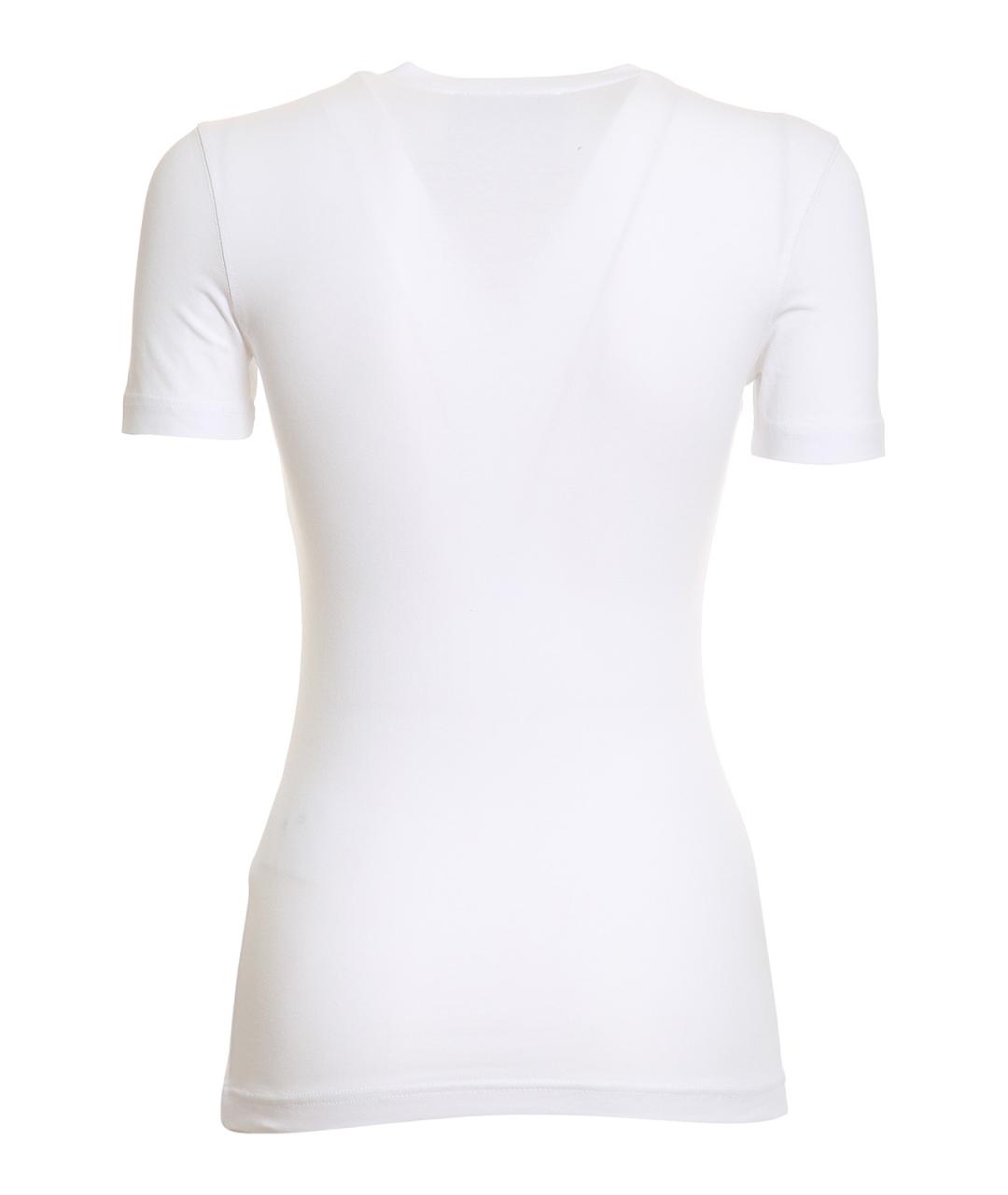 VERSACE JEANS COUTURE Белая хлопковая футболка, фото 2
