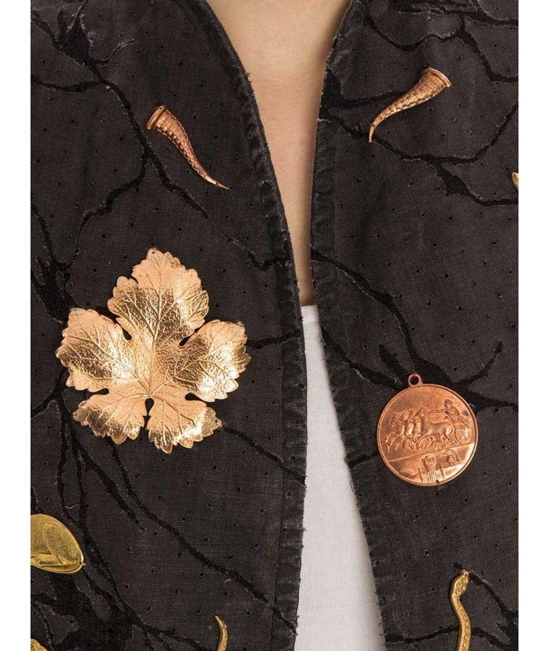 VIVIENNE WESTWOOD Черная полиэстеровая куртка, фото 4