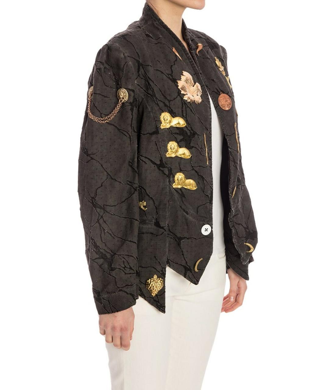 VIVIENNE WESTWOOD Черная полиэстеровая куртка, фото 2