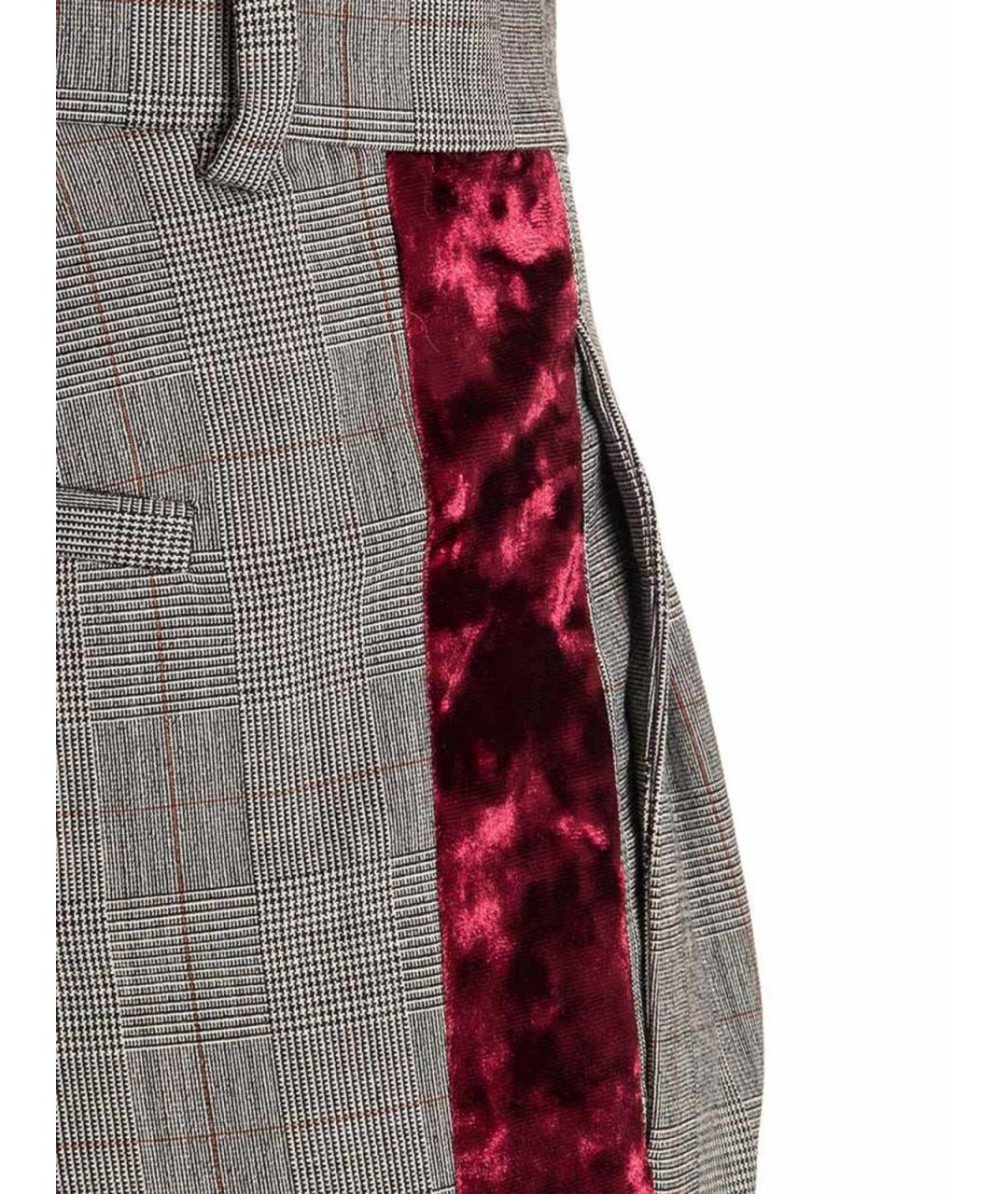 STELLA MCCARTNEY Черные полиэстеровые брюки широкие, фото 4