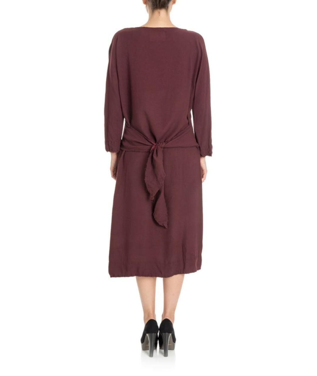 VIVIENNE WESTWOOD Красное шерстяное повседневное платье, фото 3