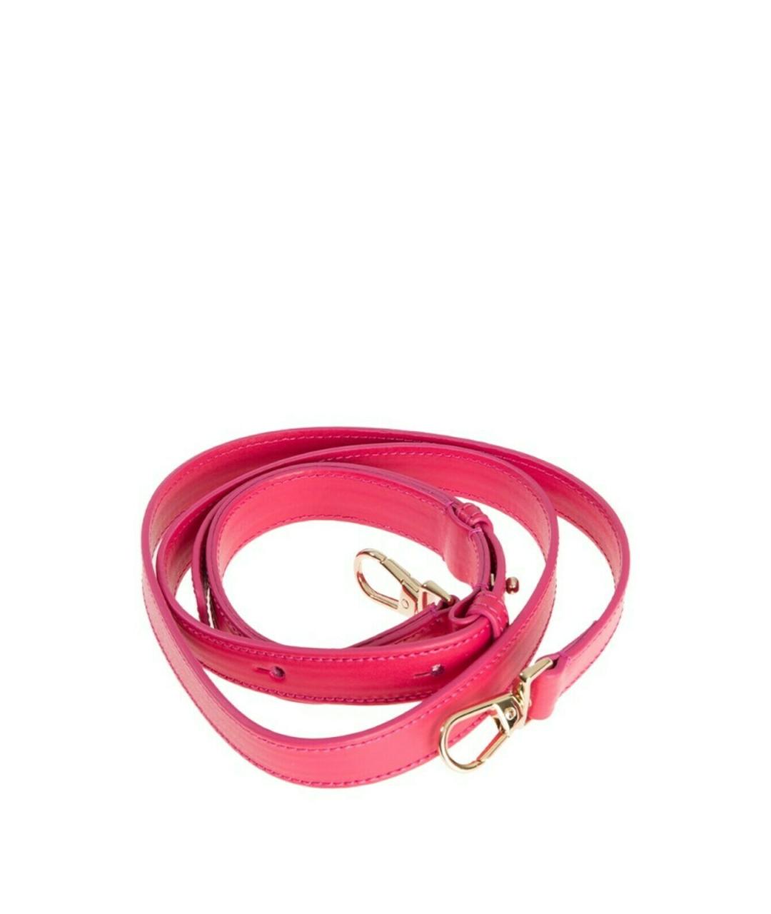 PAUL SMITH Фуксия кожаная сумка с короткими ручками, фото 6