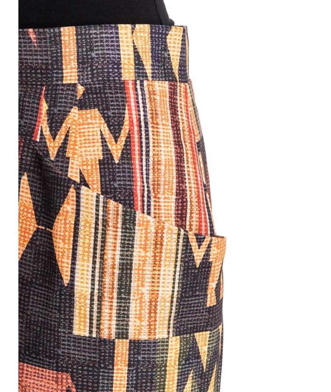 STELLA MCCARTNEY Мульти хлопковая юбка макси, фото 4