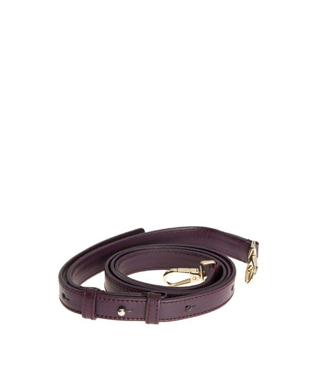 PAUL SMITH Фиолетовая кожаная сумка с короткими ручками, фото 6