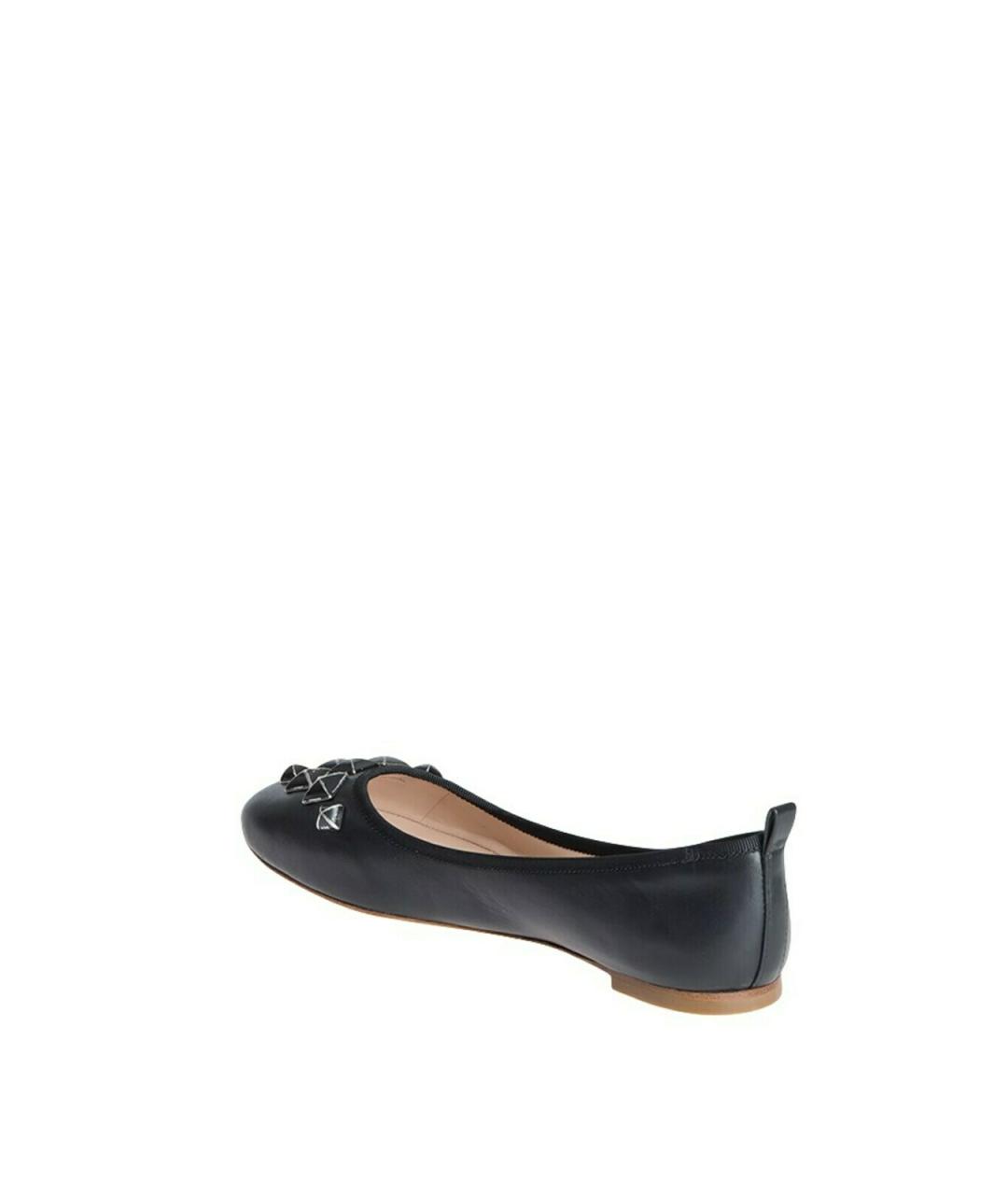 MARC JACOBS Черные кожаные балетки, фото 3