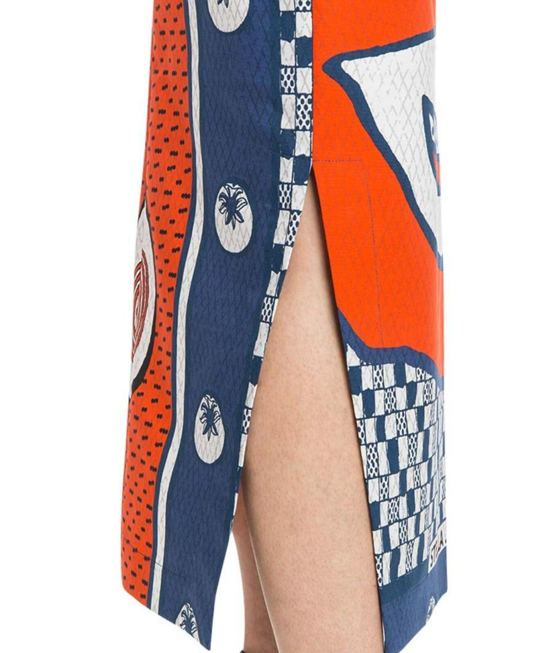 STELLA MCCARTNEY Мульти хлопковая юбка макси, фото 4