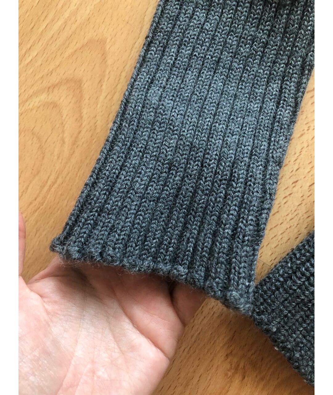 STEFANEL Серый шерстяной джемпер / свитер, фото 6