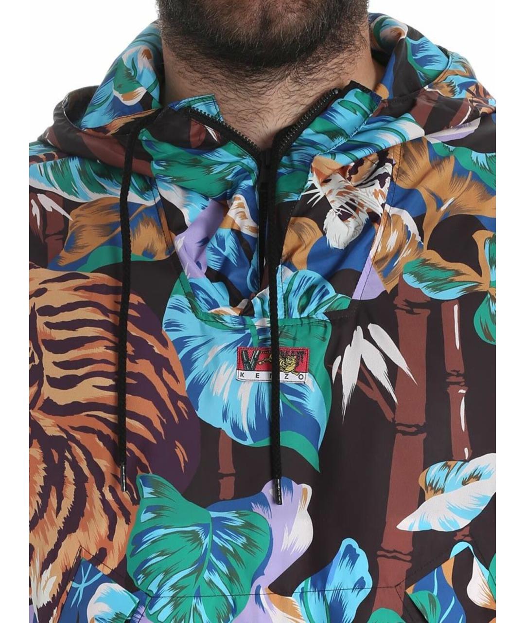 KENZO Мульти полиэстеровая куртка, фото 4