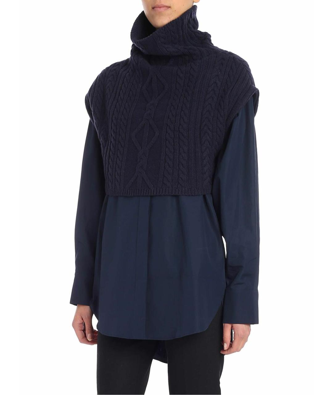 KENZO Синяя хлопковая рубашка, фото 2