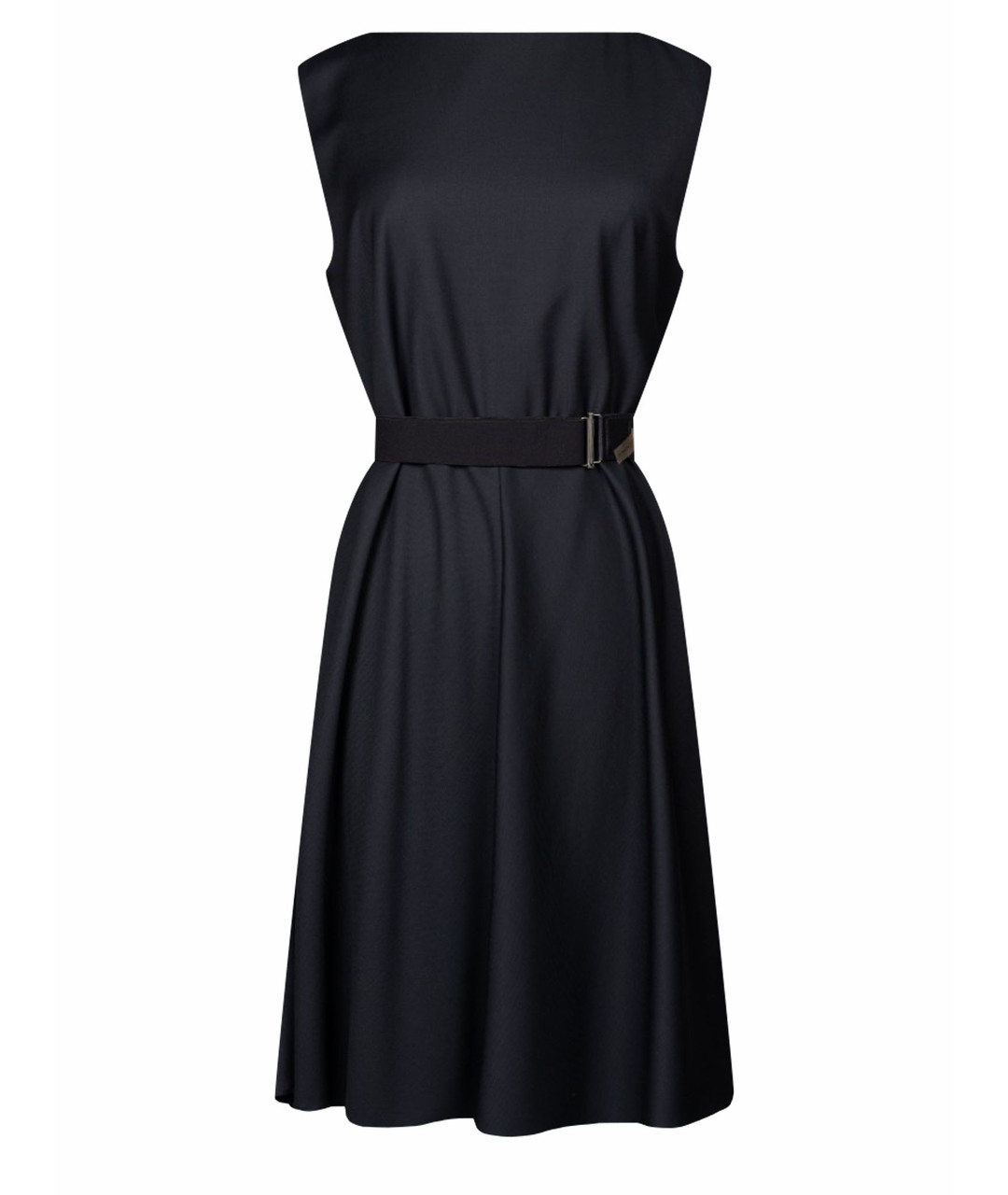 THEORY Черное шерстяное платье, фото 1