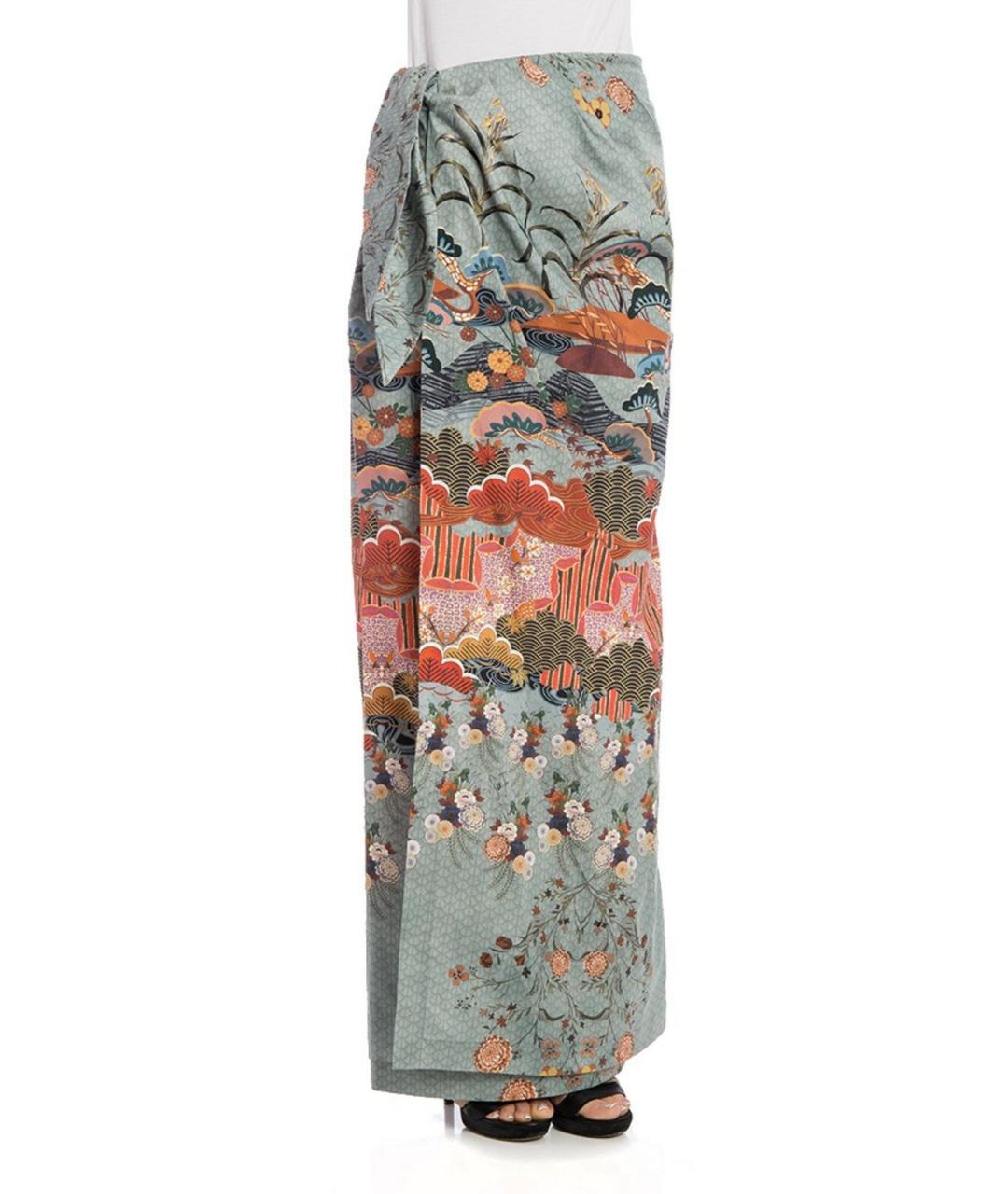 STELLA MCCARTNEY Мульти хлопковая юбка макси, фото 1
