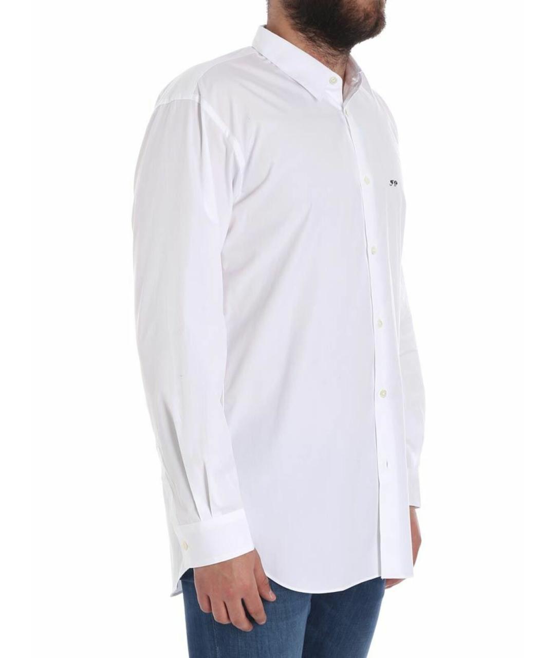 COMME DES GARÇONS SHIRT Белая хлопковая классическая рубашка, фото 2