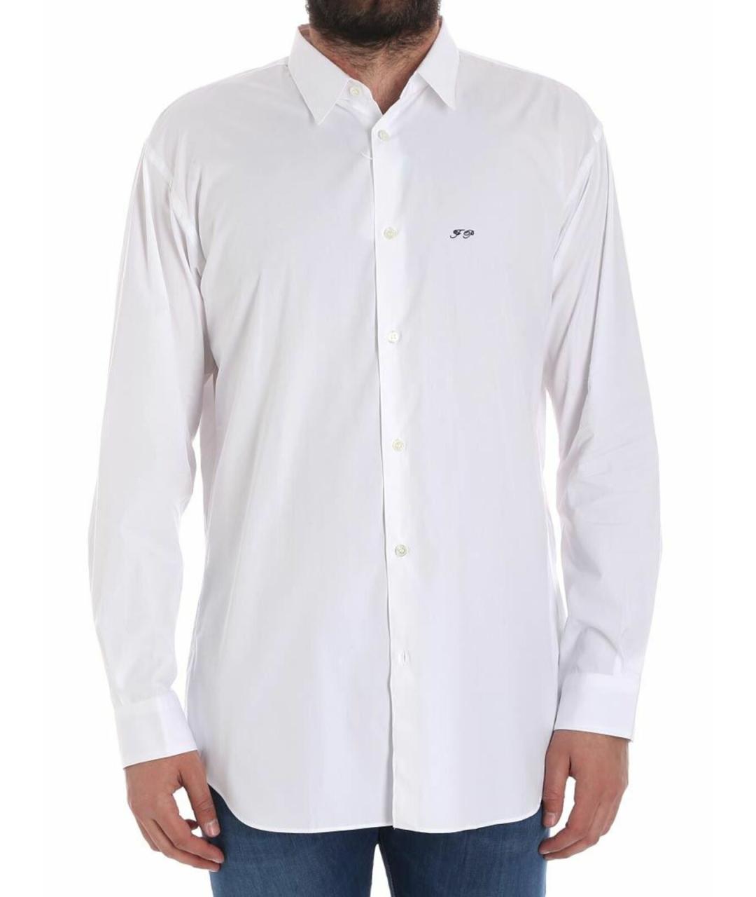 COMME DES GARÇONS SHIRT Белая хлопковая классическая рубашка, фото 1