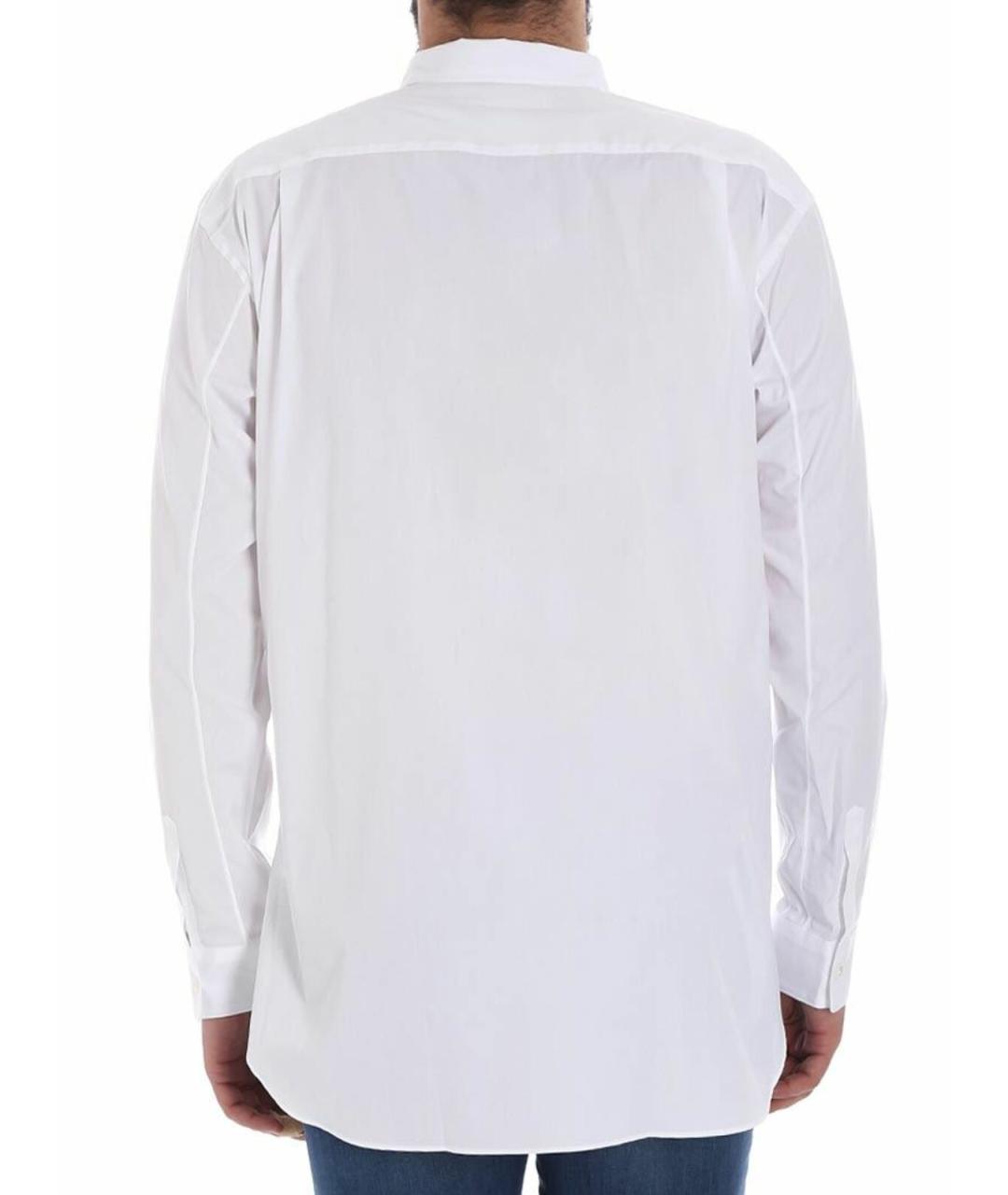 COMME DES GARÇONS SHIRT Белая хлопковая классическая рубашка, фото 3