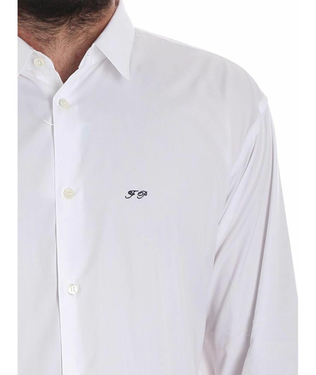 COMME DES GARÇONS SHIRT Белая хлопковая классическая рубашка, фото 4