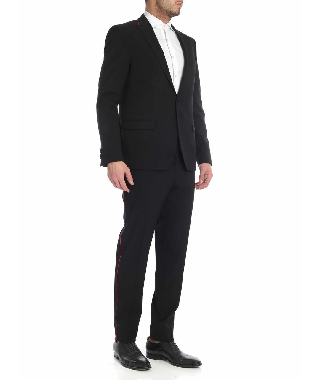 KARL LAGERFELD Черный классический костюм, фото 2