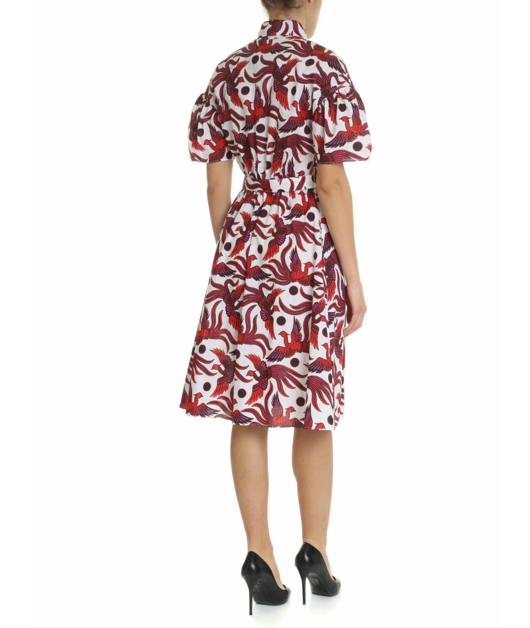 KENZO Мульти хлопковое повседневное платье, фото 3