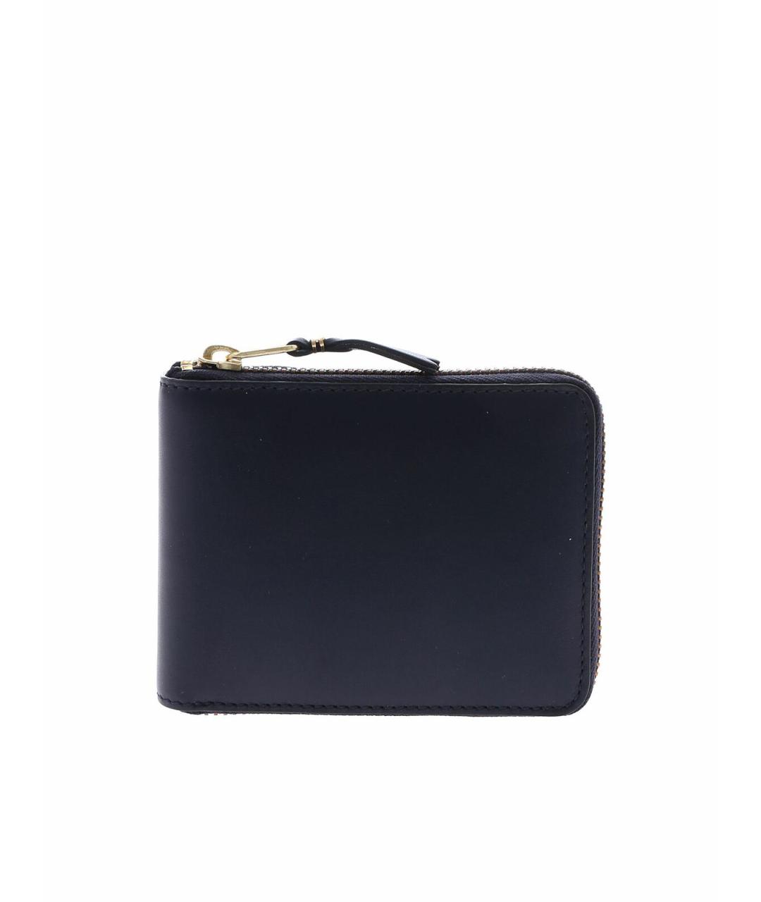 COMME DES GARÇONS WALLET Синий кожаный кошелек, фото 1
