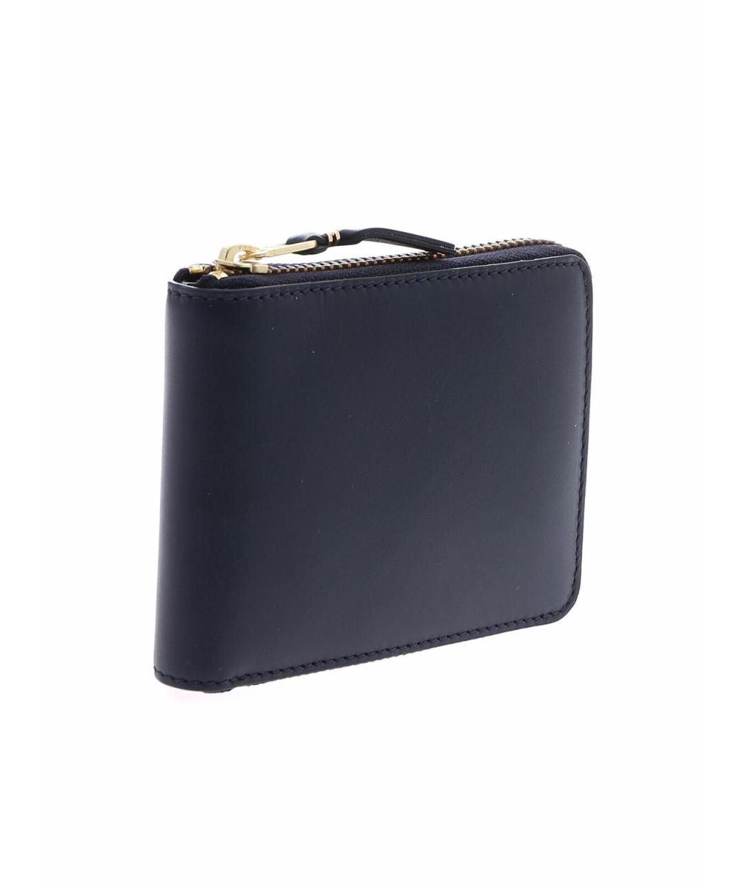 COMME DES GARÇONS WALLET Синий кожаный кошелек, фото 2
