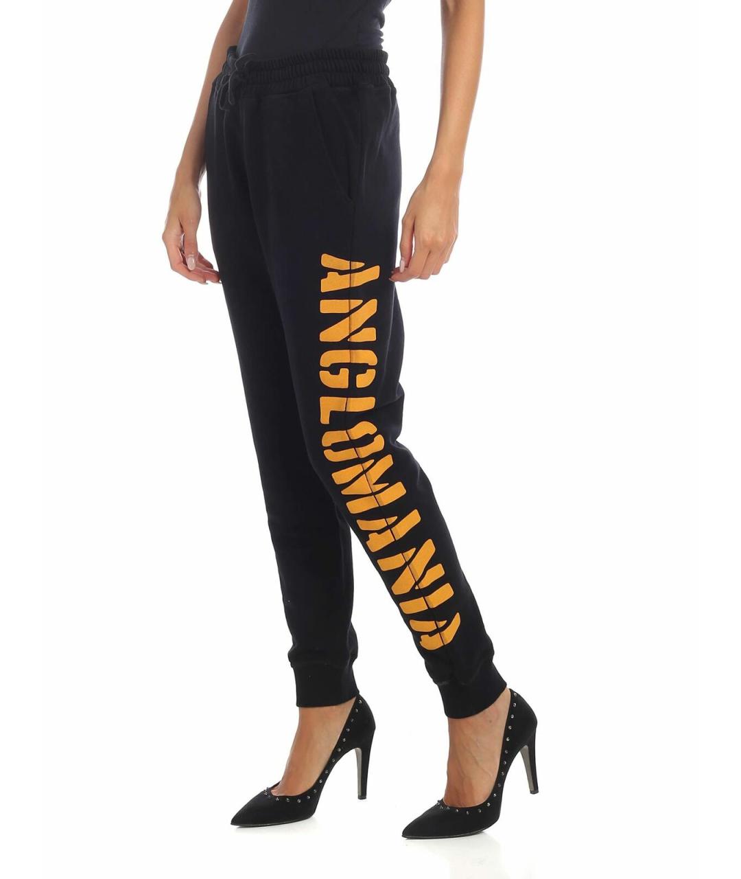 VIVIENNE WESTWOOD Черные хлопковые спортивные брюки и шорты, фото 2