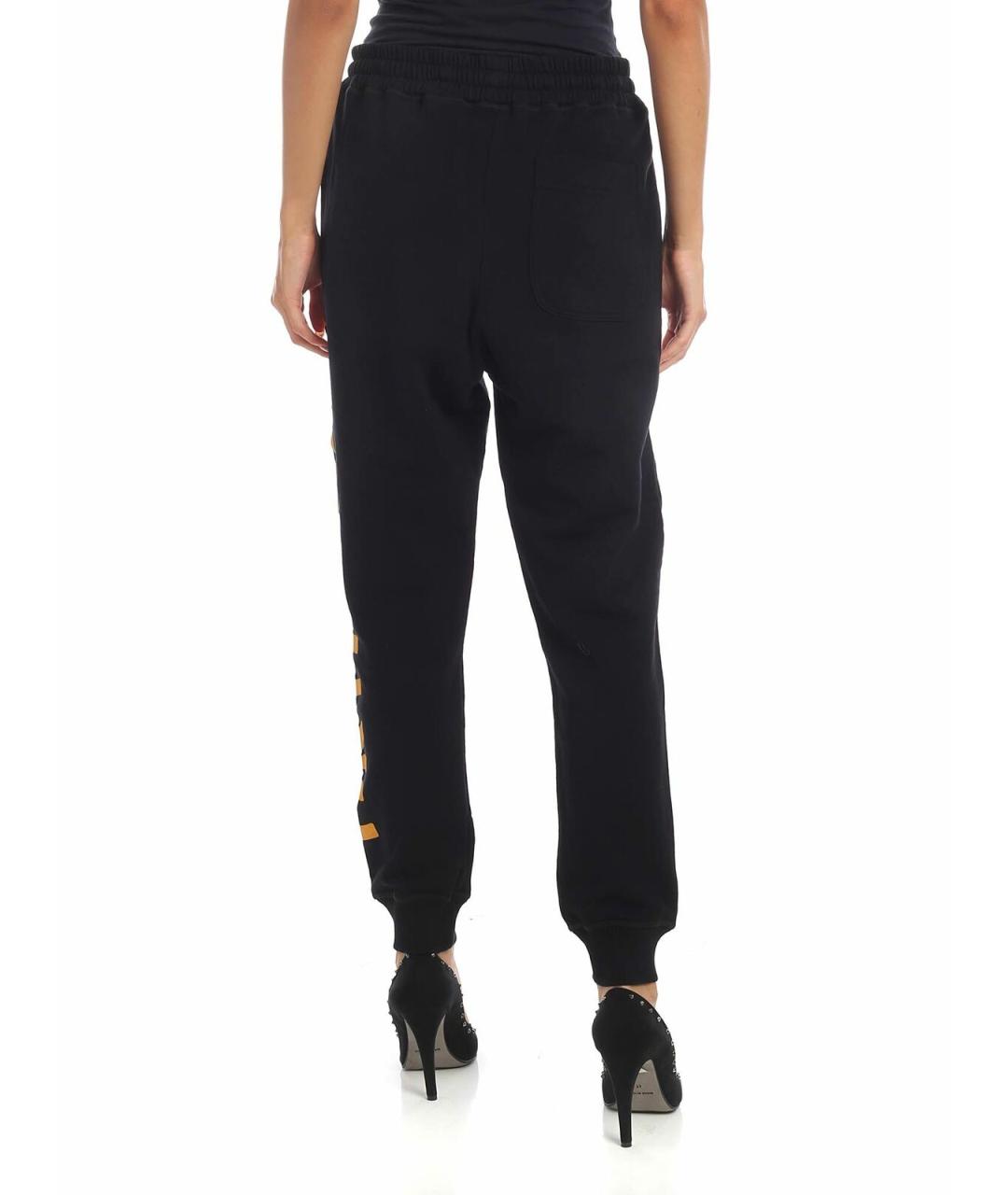 VIVIENNE WESTWOOD Черные хлопковые спортивные брюки и шорты, фото 3