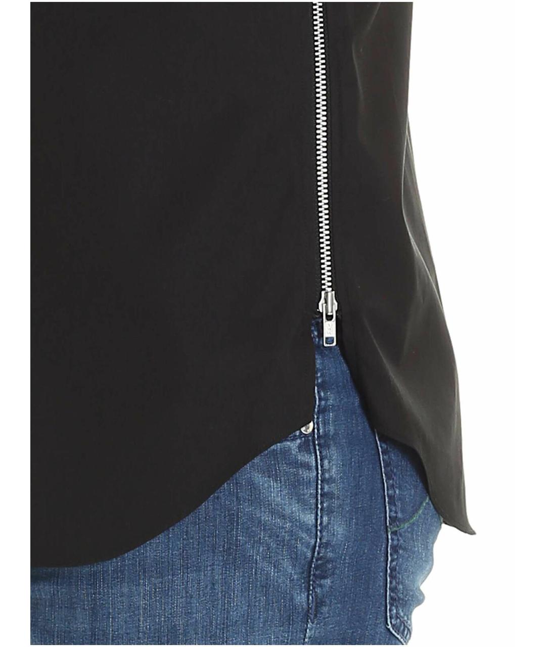 COMME DES GARÇONS SHIRT Черная хлопковая классическая рубашка, фото 4
