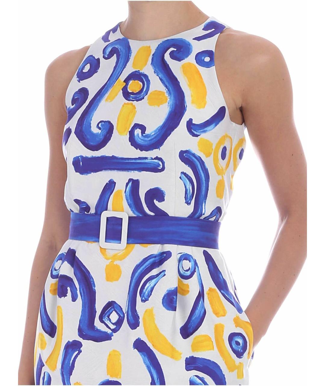 MOSCHINO Мульти вискозное повседневное платье, фото 4