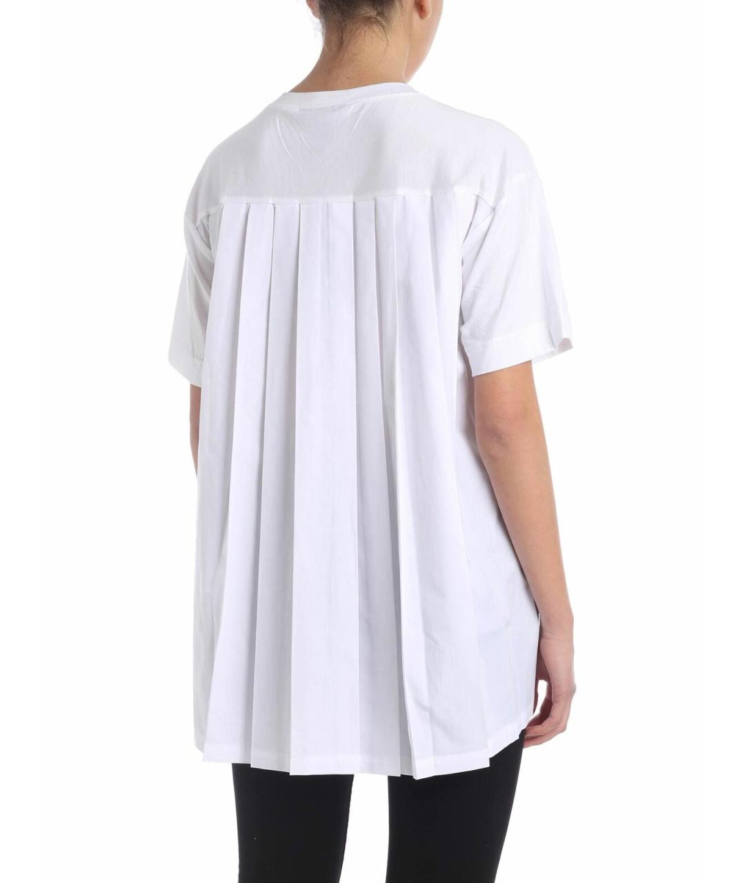 DKNY Белая полиэстеровая футболка, фото 3