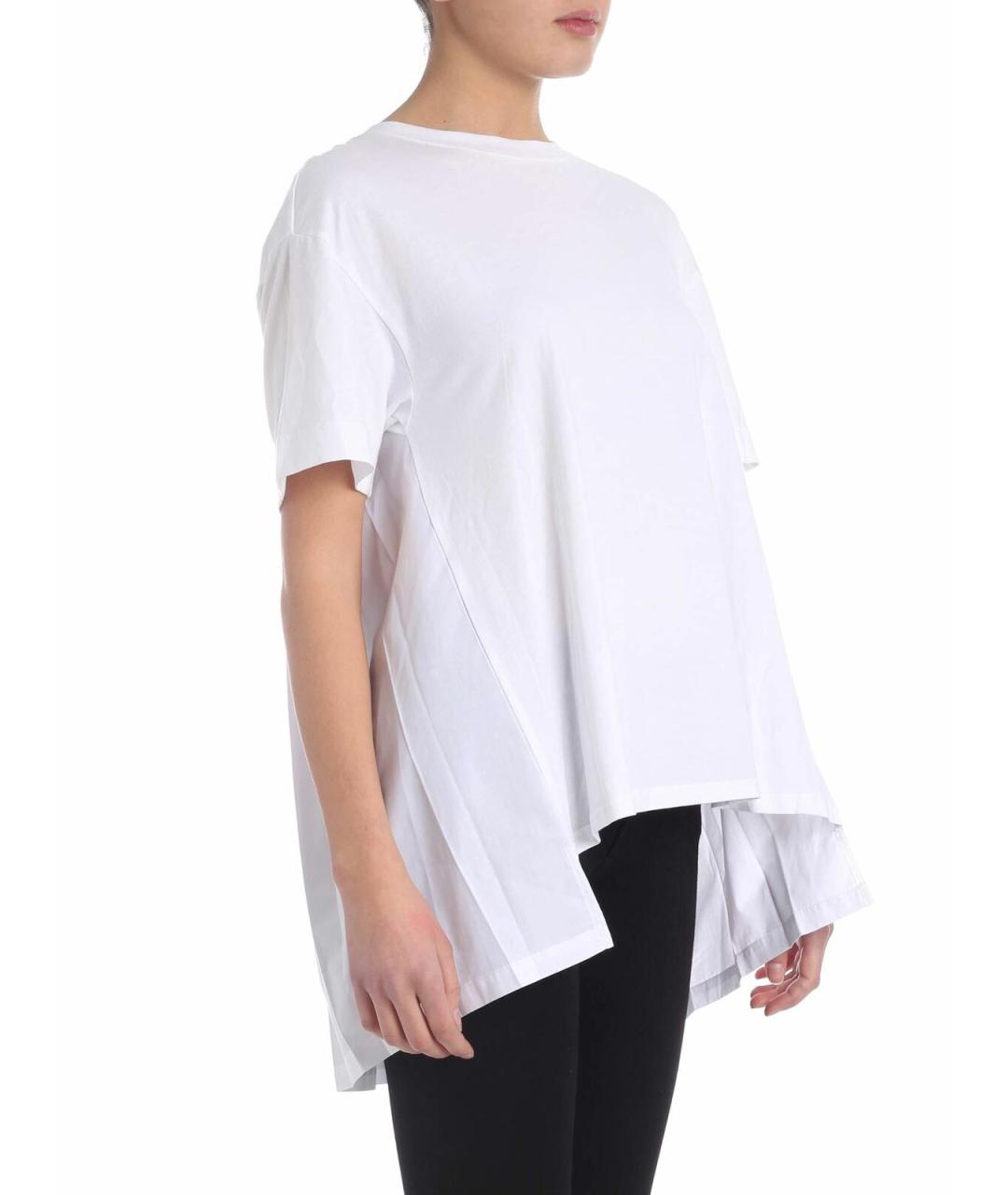 DKNY Белая полиэстеровая футболка, фото 2