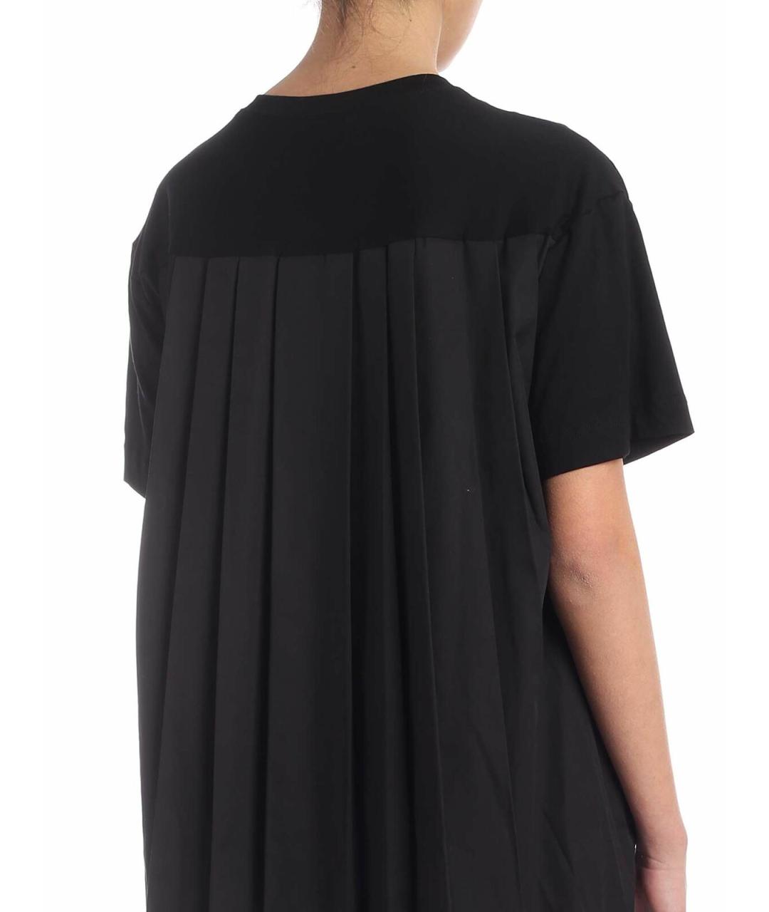 DKNY Черная полиэстеровая футболка, фото 4
