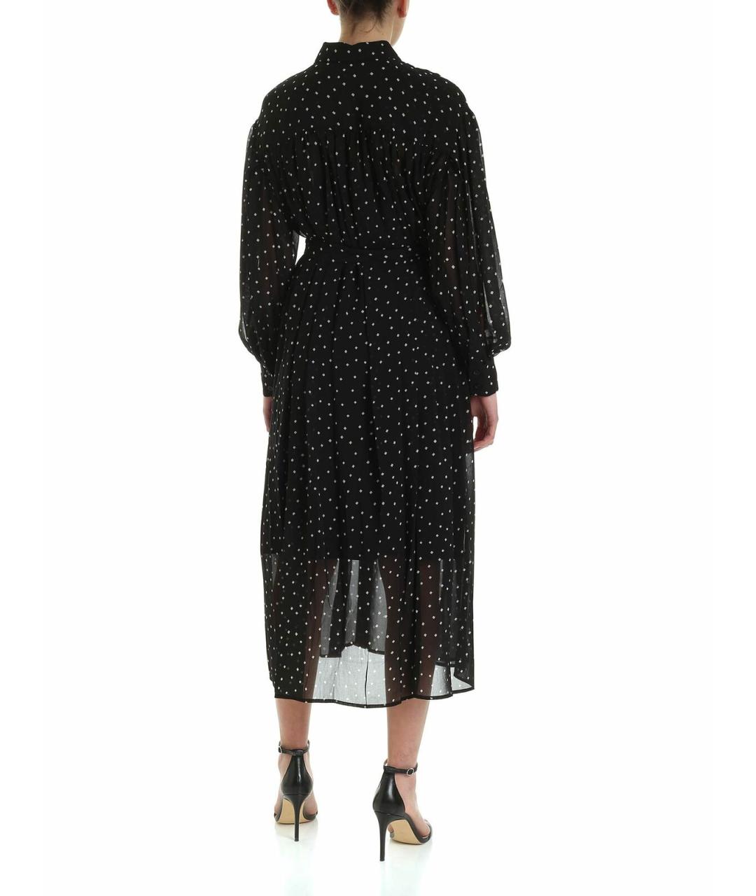 DKNY Черное полиэстеровое платье, фото 3