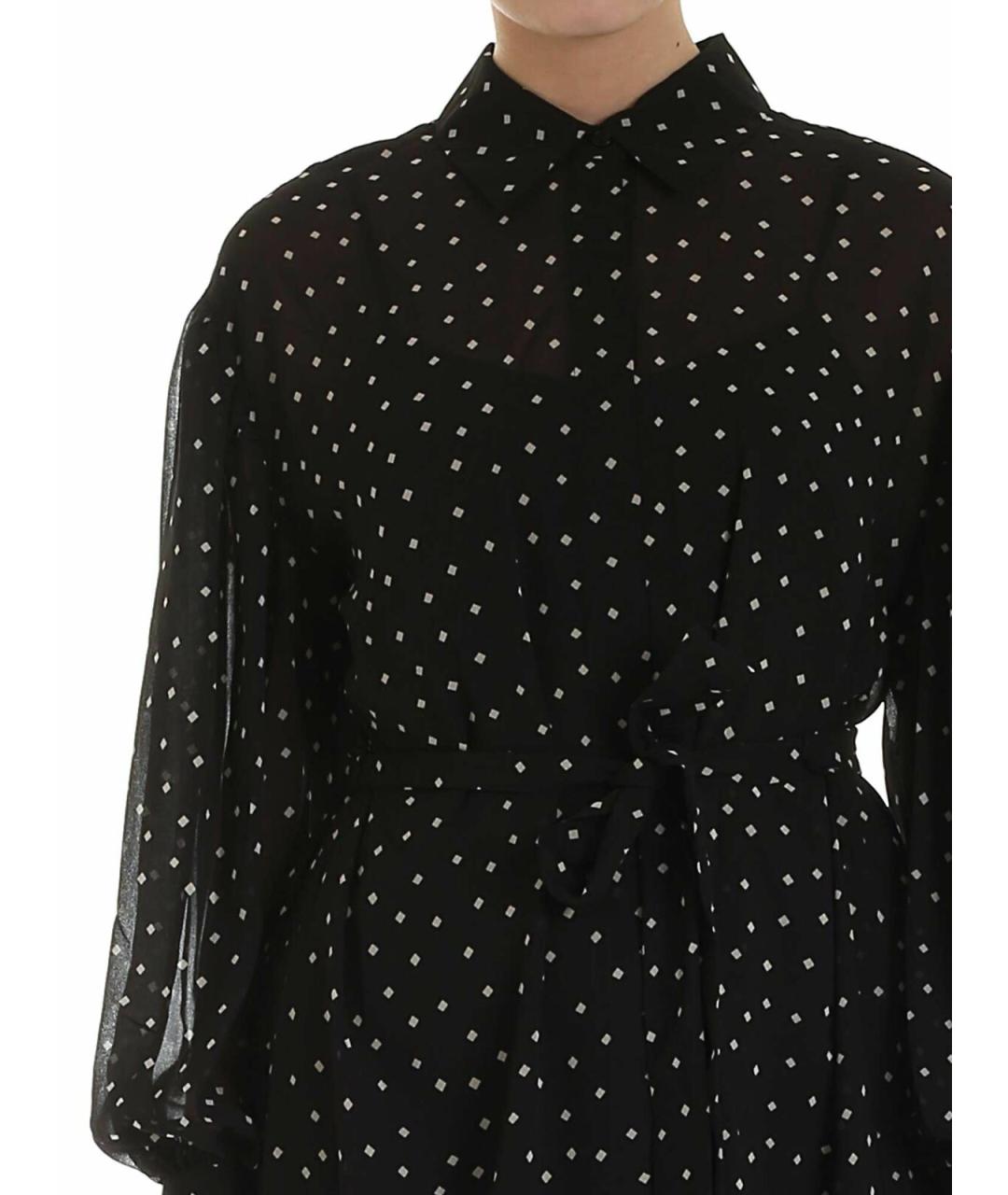 DKNY Черное полиэстеровое платье, фото 4