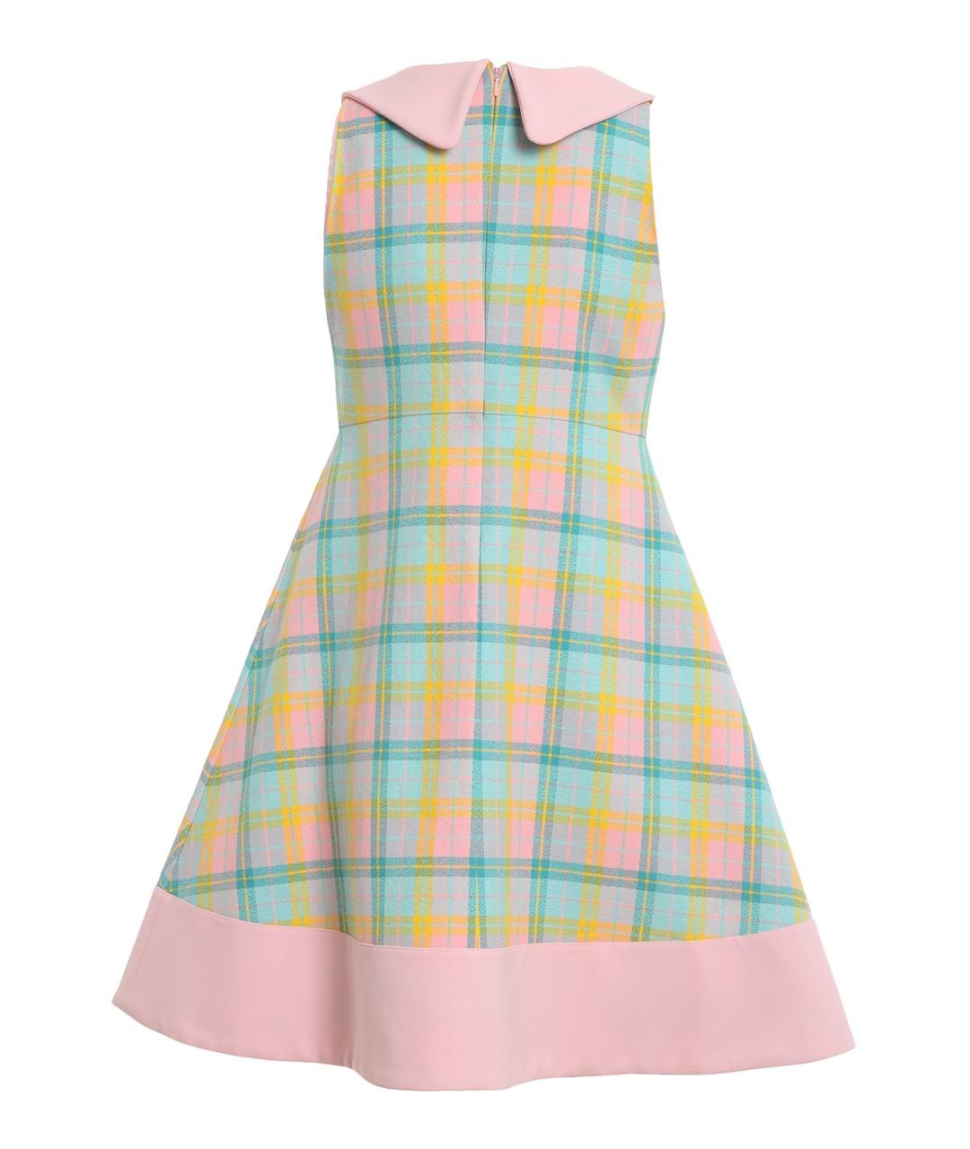 MOSCHINO Мульти хлопковое коктейльное платье, фото 2