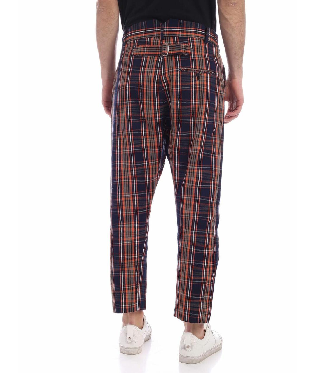 VIVIENNE WESTWOOD Мульти хлопковые повседневные брюки, фото 3