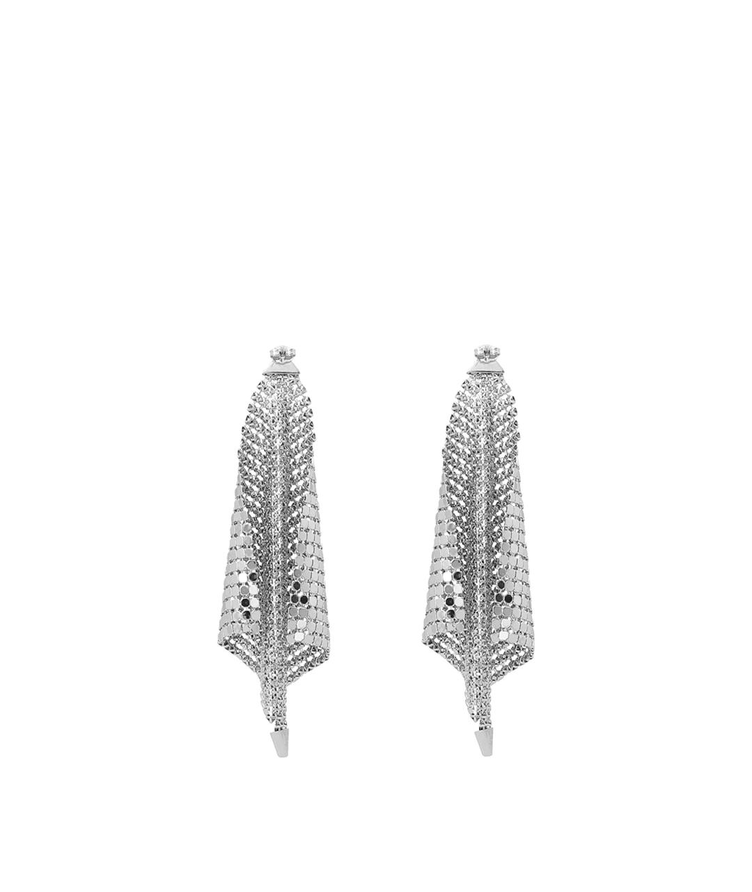 PACO RABANNE Серебряные латунные серьги, фото 2
