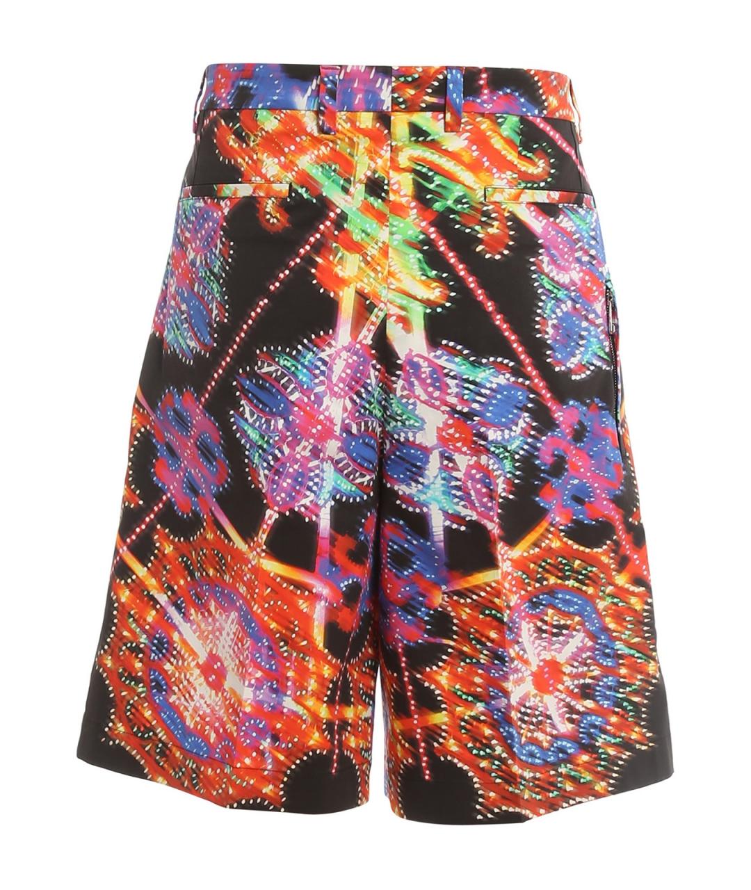 DOLCE&GABBANA Мульти хлопковые шорты, фото 2